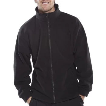 Image of Standard Fleece Jacket Black - Size XS