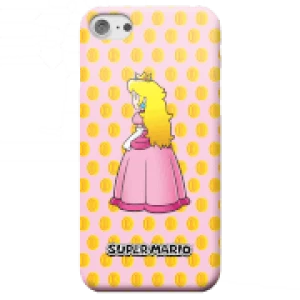 Image of Nintendo Super Mario Princess Peach Peeking Phone Case - iPhone 5/5s - Snap Case - Gloss