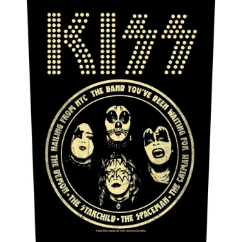 Image of KISS - Hailing From NYC Back Patch