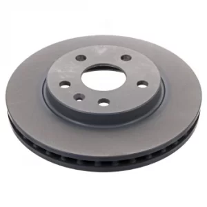 Image of Pair of Brake Discs 39195 by Febi Bilstein Front Axle