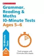 Image of 10-Minute Tests: Grammar, Reading & Maths 10-Minute Tests Ages 5-6