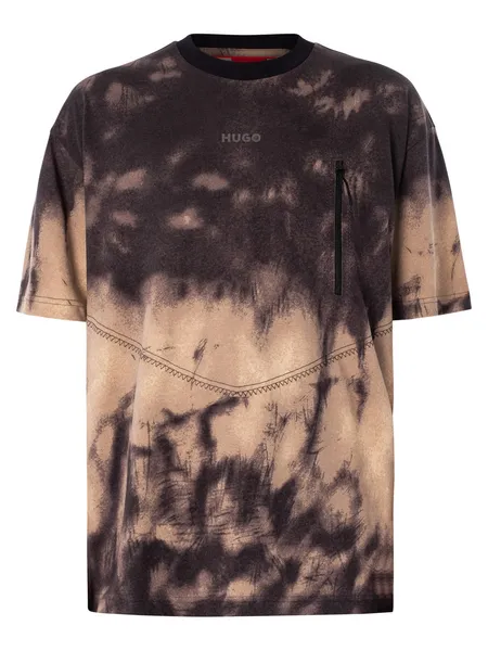 Image of HUGO Doforesto T-Shirt Medium Brown M