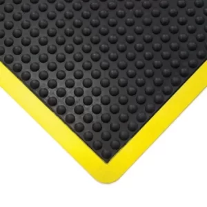 Image of 0.9MX1.2M Bubblemat Black/Yellow