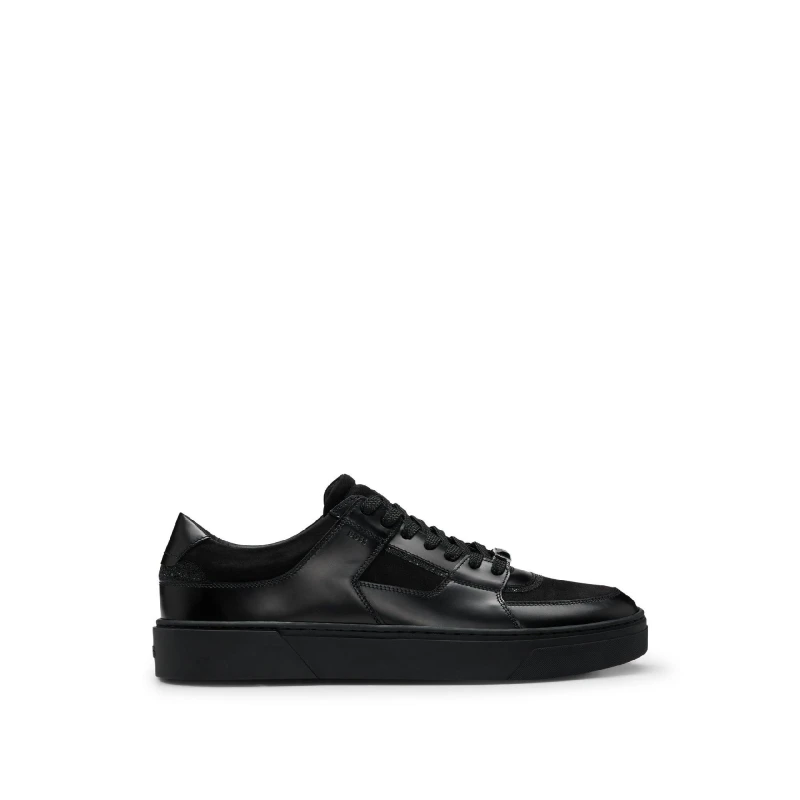 Image of Boss Mens Low-Top Trainers Black male 6 (40)