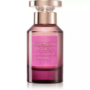 Image of Abercrombie & Fitch Authentic Night Eau de Parfum For Her 50ml