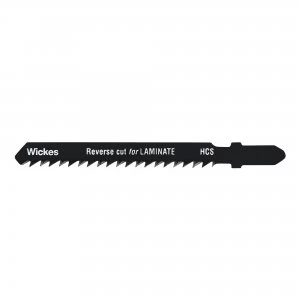 Image of Wickes Universal Medium Cut Jigsaw Blade for Laminate Pack 5