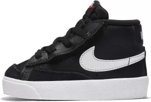 Image of Nike Blazer Mid 77 Infant, White/Black, Size 4.5