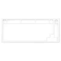Image of Glorious GMMK Pro Alternative Top Frame - GWhite (GLO-ACC-P75-TF-EW)