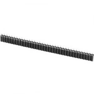 Image of W P Products 153 002 1 50 00 Precision Socket Connector Number of pins 1 x 2 Nominal current details 3 A