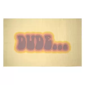 Image of Decorsome x The Big Lebowski Dude... Woven Rug - Small