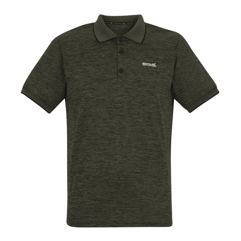 Image of Jersey polo shirt Regatta Remex II Vert Male M