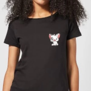 Image of Moana Pua The Pig Womens T-Shirt - Black