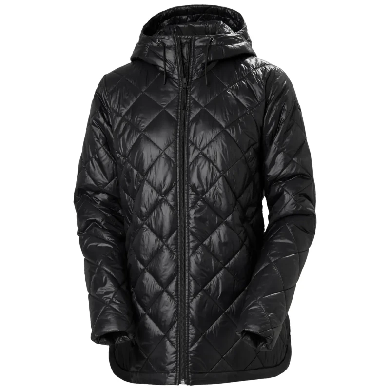 Image of Womens hiking jacket Helly Hansen Bliss Quilt Noir Female L