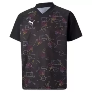 Image of Puma Neymar Jnr Thermal Jersey Juniors - Black