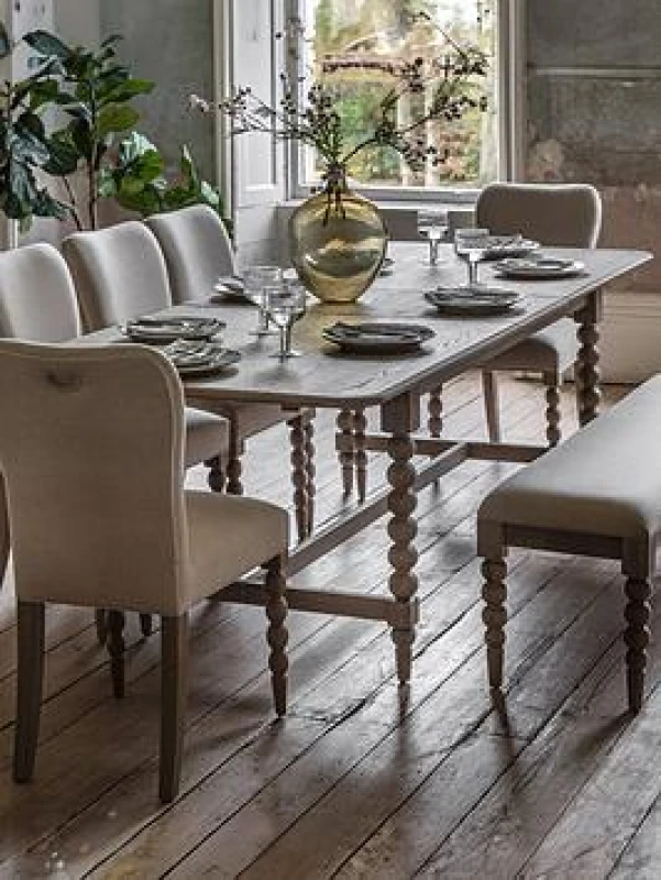 Image of Gallery Interiors Abingdon Extendable Dining Table