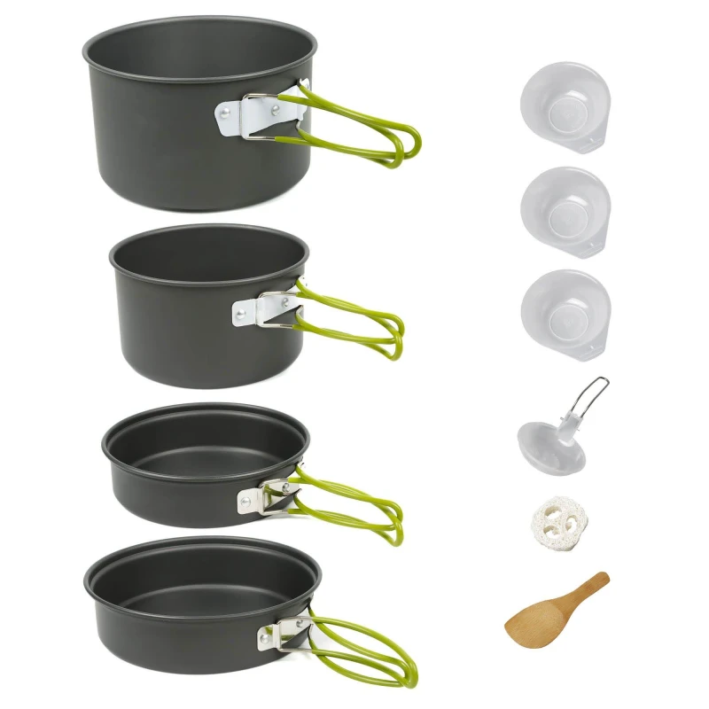 Image of Streetwize Streetwize Camping Cooking Pan Set