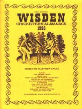 Image of Wisden Cricketers Almanack 1996 by Matthew Engel Hardback