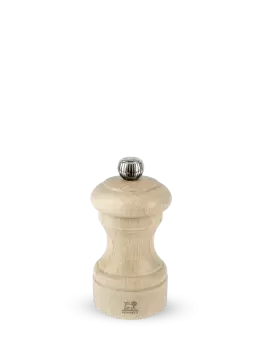 Image of Manual Wooden Salt Mill in Natural, 10cm Bistro