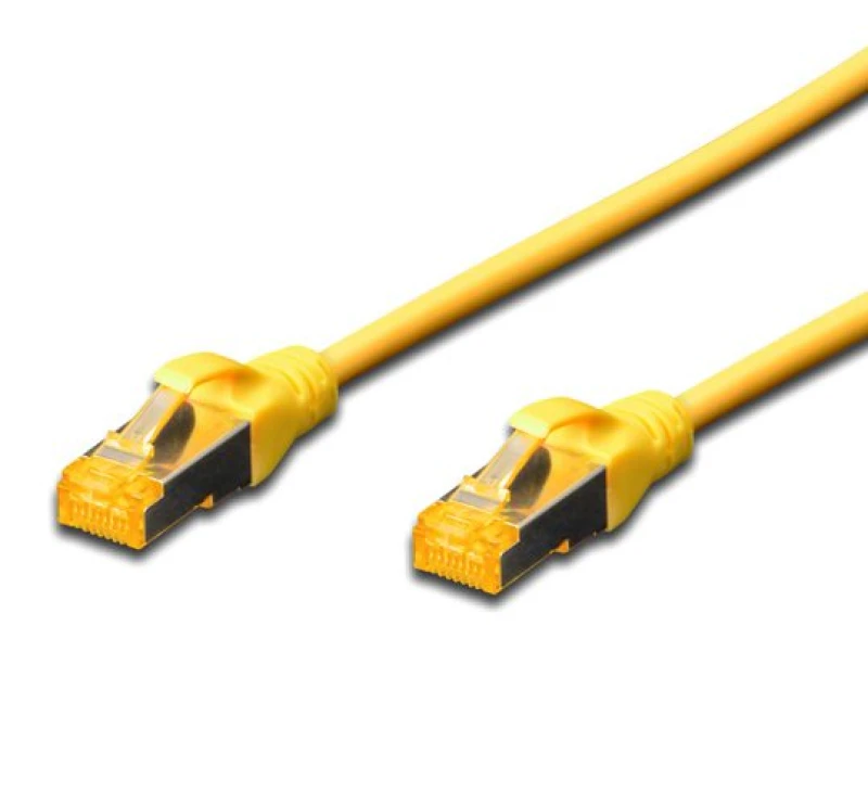 Image of FDL 1M CAT.6a 10GB S-FTP LSZH PATCH CABLE - YELLOW
