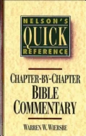 Image of nelsons quick reference chapter by chapter bible commentary nelsons quick r