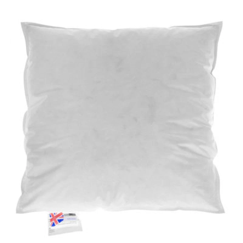 Image of Homescapes Duck Feather And Down Cushion Pad Inner Insert Filler 35 X 35cm (14 X 14")