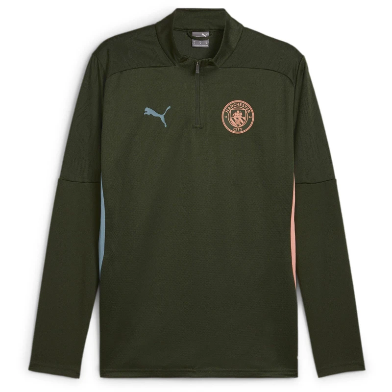 Image of Puma Manchester City Training Top 2024 2025 Adults - Blue Blue M