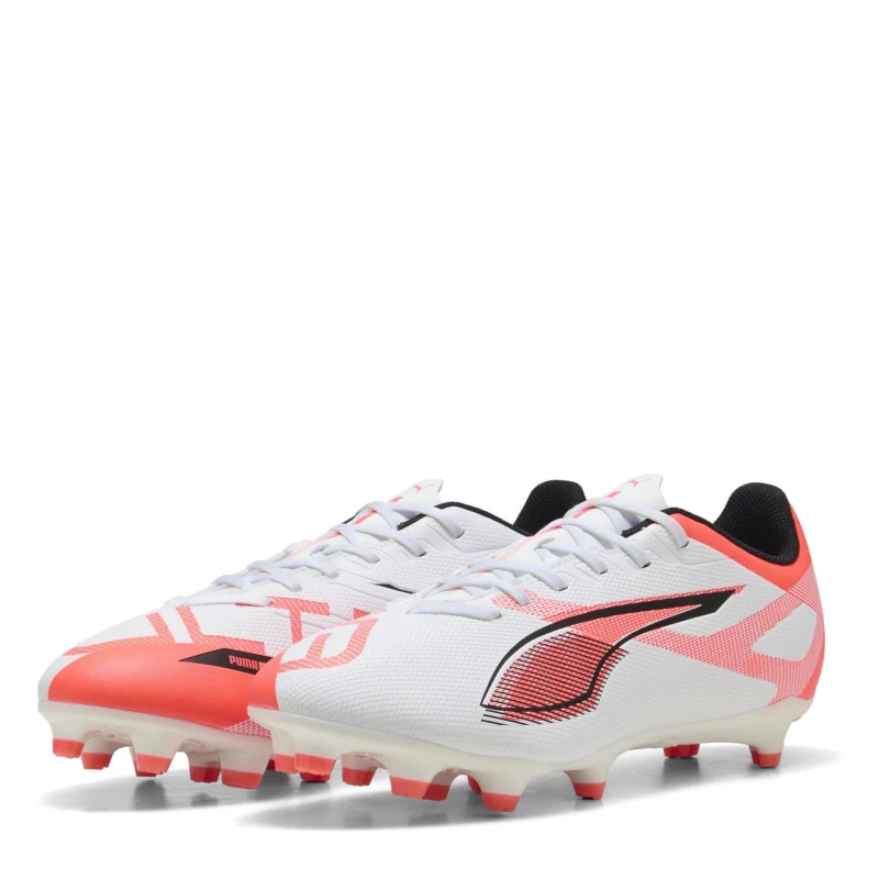 Image of Puma Puma Ultra Play Firm Ground Football Boots - White 7 Male
