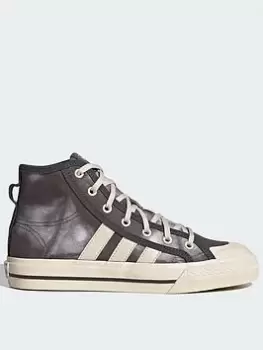Image of adidas Originals Junior Nizza Hi - White, Size 4