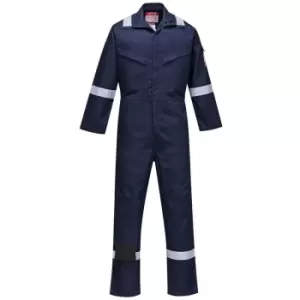 Image of Portwest - FR93NARXXL - sz 2XL Bizflame Ultra Coverall - Navy - Navy