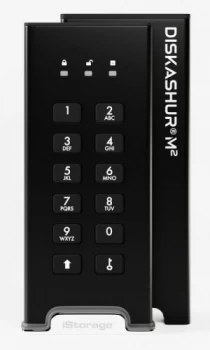 Image of iStorage diskAshur M2 120GB External Portable SSD Drive