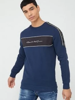 Image of Kings Will Dream Noston Sweat Top - Navy, Size XL, Men