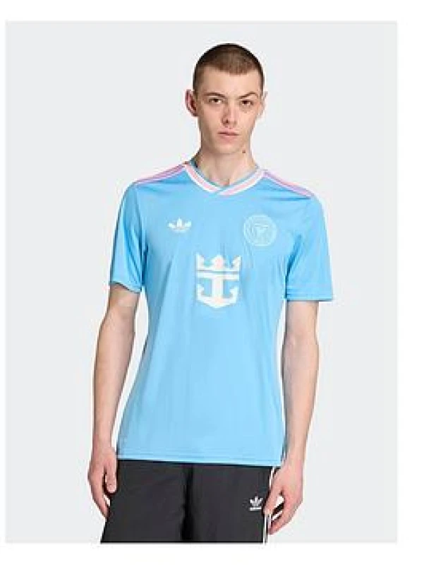 Image of adidas Inter Miami Third Shirt 2025 2026 Adults Domestic Replica Shirts S Blue 37787918350