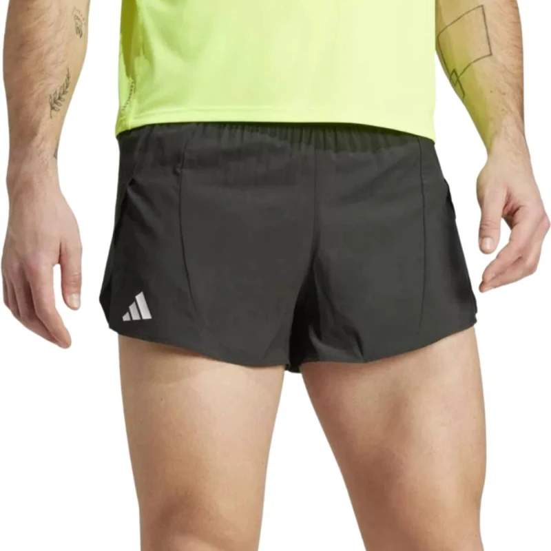 Image of Adizero Essentials Split Black Shorts, Size S