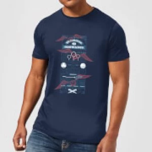 Image of Harry Potter Quidditch At Hogwarts Mens T-Shirt - Navy - L