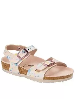 Image of Birkenstock Rio Kids Summer Floral Sandal, Floral Print, Size 12 Younger