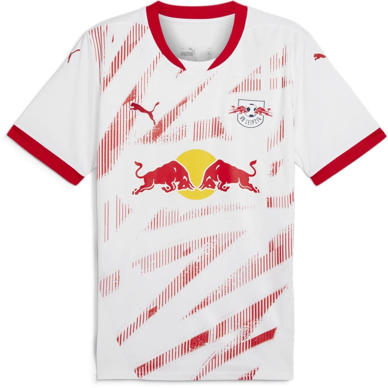 Image of Puma Red Bull Leipzig Home Shirt 2024 2025 Adults - White White L