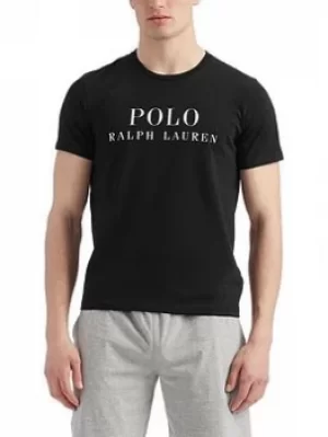 Image of Polo Ralph Lauren Polo Ralph Lauren Large Logo Lounge T-Shirt, Polo Black, Size S, Men