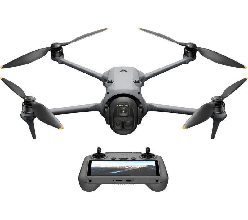 Image of DJI Mavic 4 Pro Drone with RC 2 Controller - Dark Grey, Silver/Grey 6937224109933