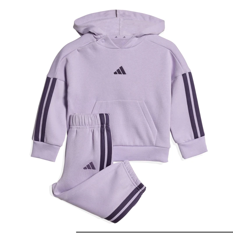 Image of Baby tracksuit adidas I 3S FL HD Violet Unisex 6/9 mois