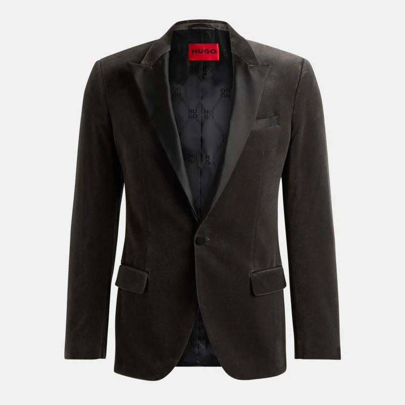Image of Hugo Mens Formal Jacket Medium Grey male S