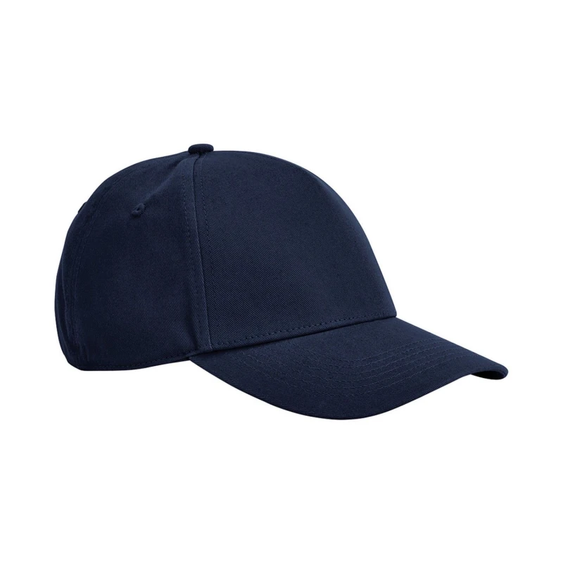 Image of Beechfield Beechfield Men Classic Cotton 5 Panel Baseball Cap in Navy Navy One Size Male 5063527971425
