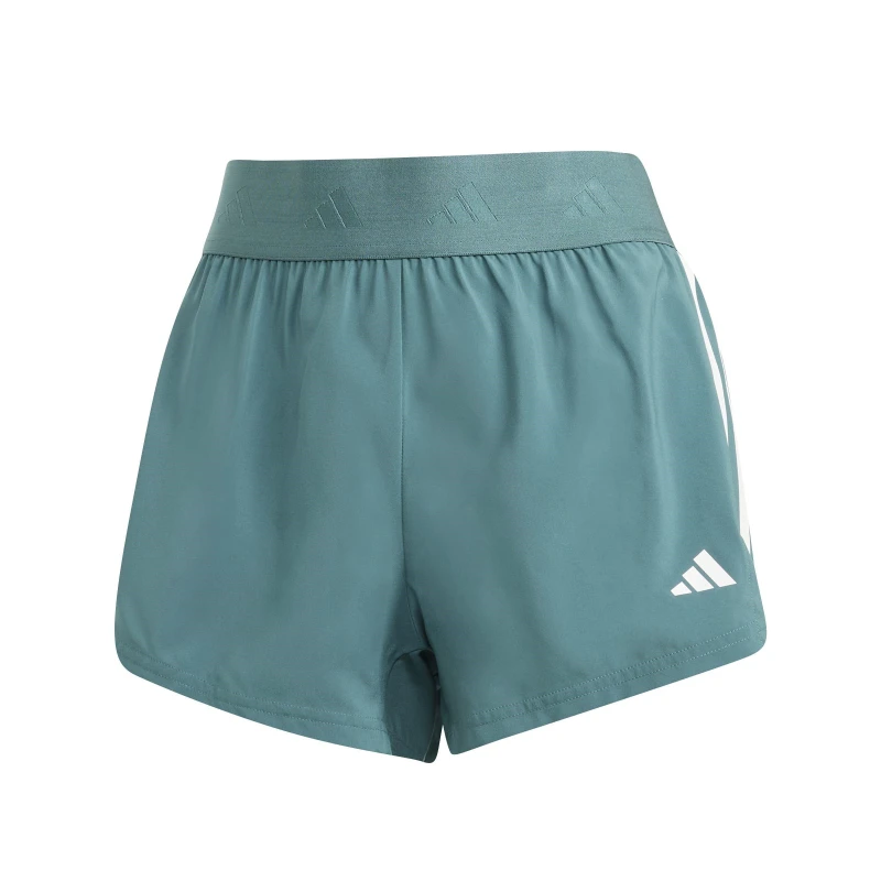 Image of adidas Womens Performance Gym Shorts Teal female M (12-14)
