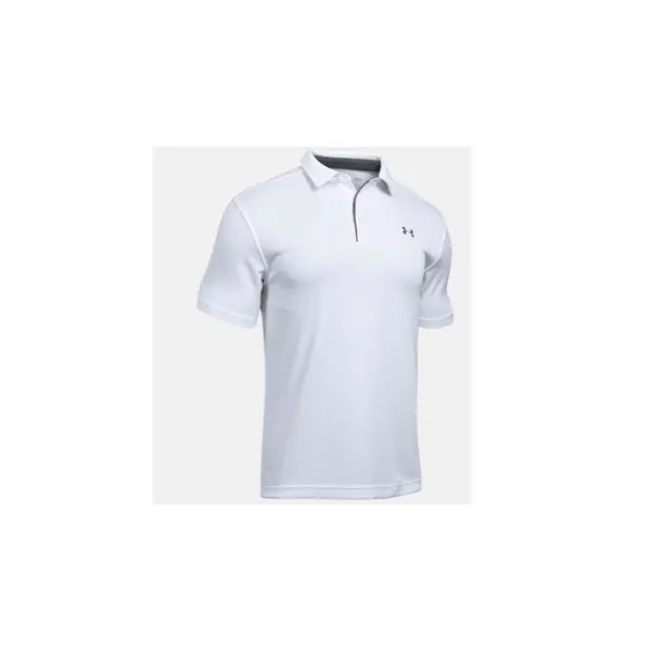 Image of Under Armour Tech Polo - White/Graphite - XXL