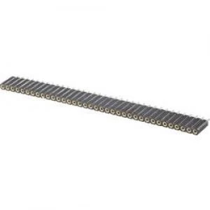 Image of W P Products 153 036 1 50 10 Precision Socket Terminal Strip Number of pins 1 x 36 Nominal current details 3 A