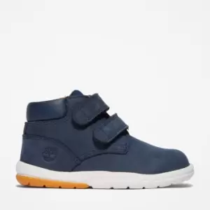 Image of Timberland Toddle Tracks Velcro Chukka For Toddler In Navy Navy Kids, Size 11