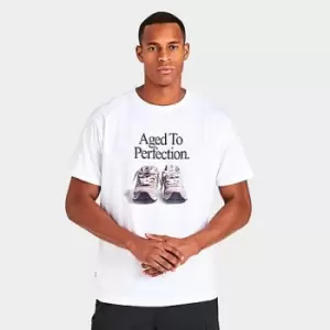 Image of New Balance Mt23569, White (100), Male, T-Shirts, MT23569