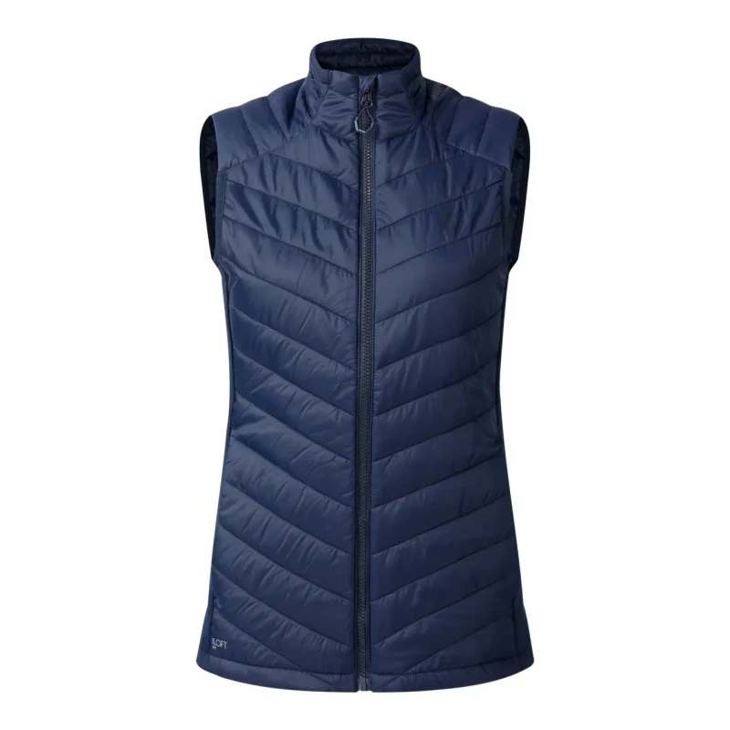 Image of Womens sleeveless jacket Dare 2B Air Lite Bleu Female 40