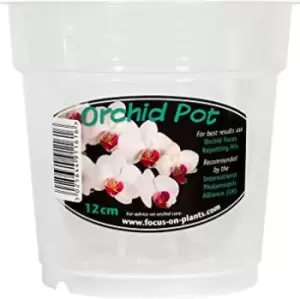 Image of Clear Orchid pots