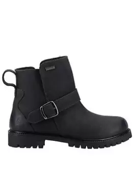 Image of Hush Puppies Mini Wakely Boot, Black, Size 1 Older
