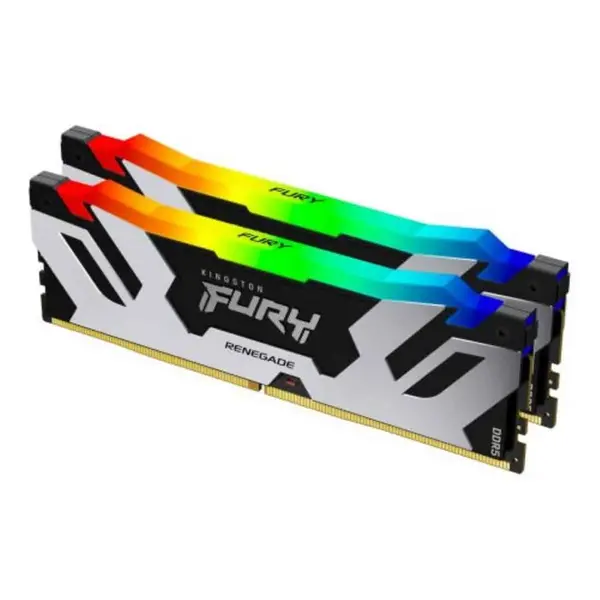 Image of Kingston Kingston Technology FURY Renegade RGB memory module 64GB 2 x 32GB DDR5 6400 MHz KF564C32RSAK2-64